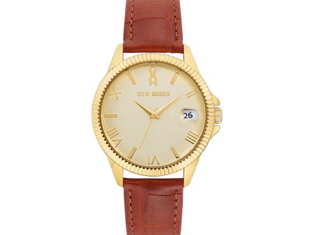 CLASSIC EMBOSSED WATCH GOLD MULTI Online now