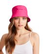 NYLON BUCKET HAT PINK Hot on Sale