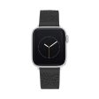 Apple Watch® RUBBER LOGO BAND 42 44 45MM BLACK Online Sale