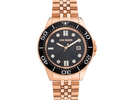 CLASSIC STATEMENT WATCH ROSE GOLD MULTI Discount