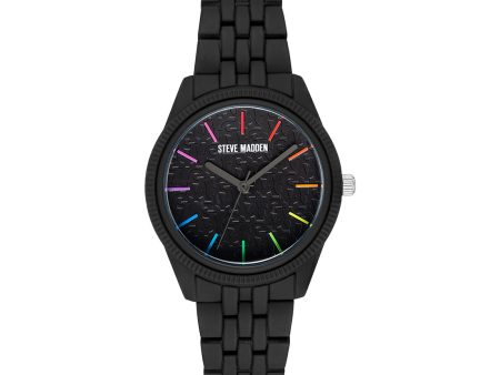 POWDER COATED WATCH BLACK Discount