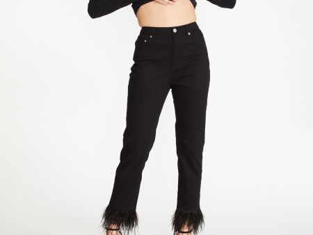 LILY PANT BLACK MULTI For Cheap