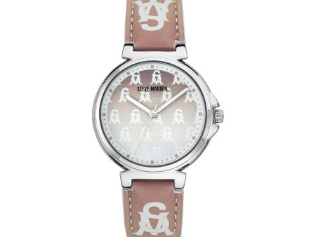 STACKED LOGO WATCH BLUSH MULTI Online Hot Sale