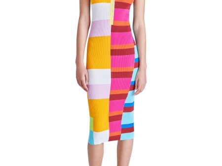 EVELYN DRESS BRIGHT MULTI on Sale