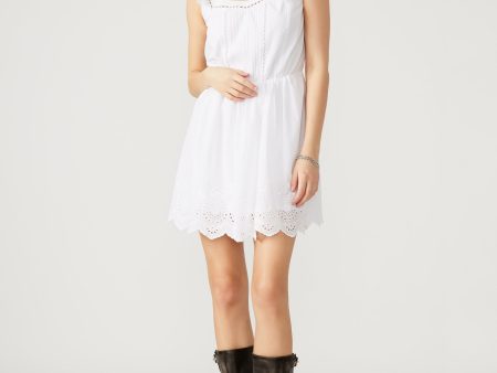 ASTRA DRESS WHITE Online now