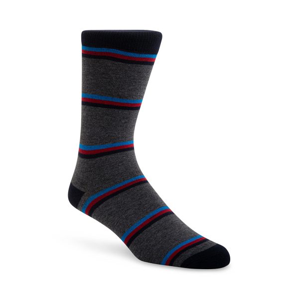 5PK MEN S BLUE MULTI SOCKS Online Hot Sale