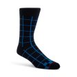 5PK MEN S BLUE MULTI SOCKS Online Hot Sale