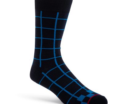 5PK MEN S BLUE MULTI SOCKS Online Hot Sale