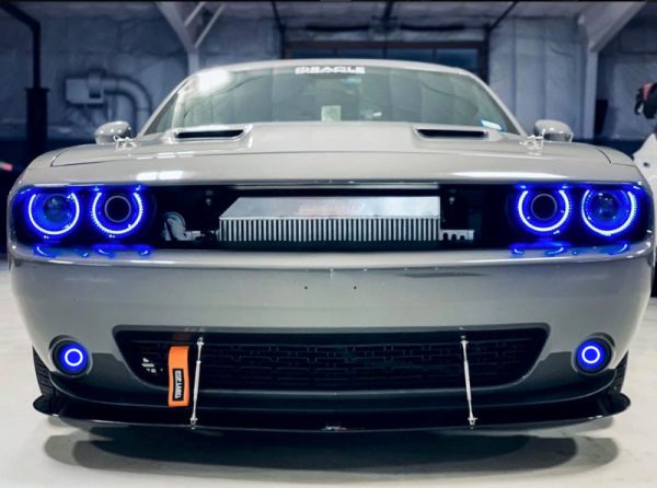 Oracle 15-23 Dodge Challenger Dynamic Surface Mount Headlight Halo Kit - SEE WARRANTY Fashion