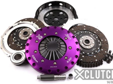 XClutch 06-07 Mazda Mazdaspeed 3 2.3L Turbo 9in Twin Solid Organic Clutch Kit For Discount