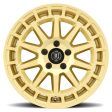 ICON Alloy Journey  17x8   +38 Offset   5x100 - Gloss Gold Online now