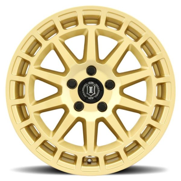 ICON Alloy Journey  17x8   +38 Offset   5x100 - Gloss Gold Online now