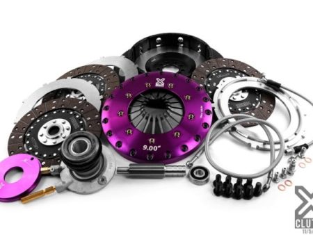 XClutch 09-13 Chevrolet Corvette ZR1 6.2L 9in Triple Solid Organic Clutch Kit Discount