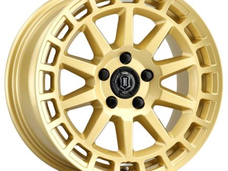 ICON Alloy Journey  17x8   +38 Offset   5x100 - Gloss Gold Online now