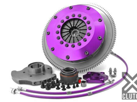 XClutch 93-95 Mazda RX-7 1.3L 8in Twin Sprung Ceramic Clutch Kit For Sale