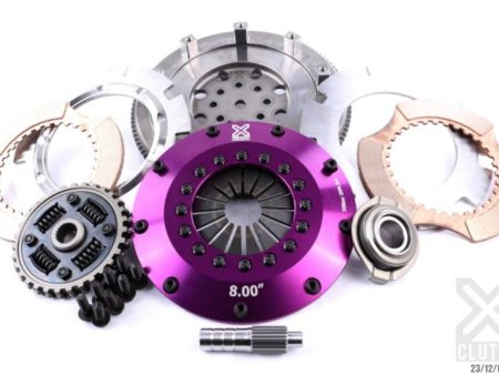 XClutch 91-99 Mitsubishi 3000GT VR-4 3.0L 8in Twin Sprung Ceramic Clutch Kit Online Hot Sale