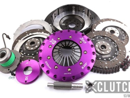 XClutch 07-12 Ford Mustang Shelby GT500 5.4L 9in Triple Solid Organic Clutch Kit on Sale