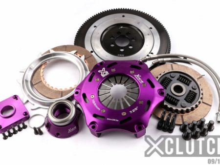 XClutch 07-17 Mitsubishi Lancer EVO X 2.0L 7.25in Twin Sprung Ceramic Clutch Kit Online Hot Sale