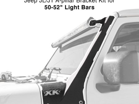 XK Glow Jeep JL JT A-pillar Bar Spacer Kit 50In For Discount