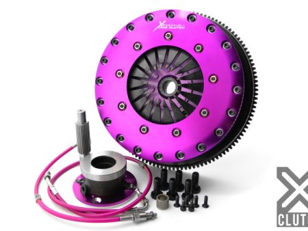 XClutch 99-02 Nissan Skyline GT-R 2.6L 9in Twin Solid Organic Clutch Kit Discount