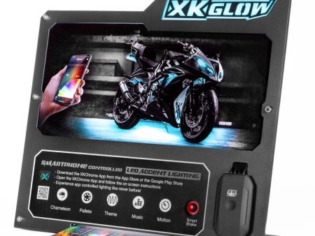 XK Glow 2nd Gen Metal Countertop Display (R6) Fashion