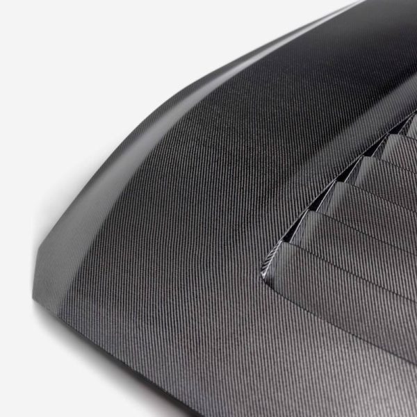 Anderson Composites 2024 Ford Mustang S650 Double-Sided Carbon Fiber Hood Supply