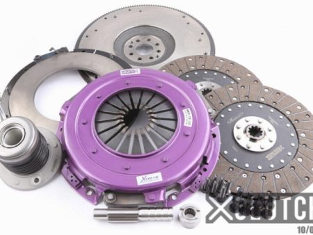 XClutch 05-10 Ford Mustang GT 4.6L 10.5in Twin Solid Organic Clutch Kit Fashion