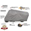 Dowco Adventure Touring WeatherAll Plus Motorcycle Cover - Gray Online