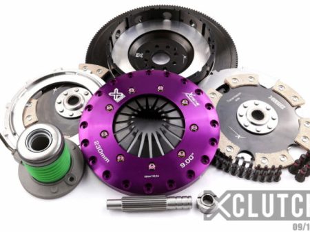 XClutch 11-14 Ford Mustang GT 5.0L 9in Twin Solid Ceramic Clutch Kit Discount