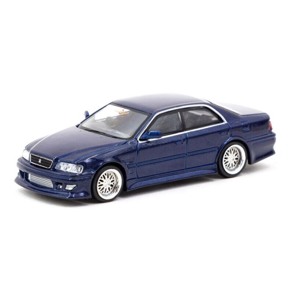 Tarmac Vortex Toyota Chaser JZX100 Blue Metallic Online Hot Sale