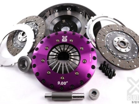 XClutch 96-04 Ford Mustang GT 4.6L 9in Twin Solid Organic Clutch Kit Online Hot Sale