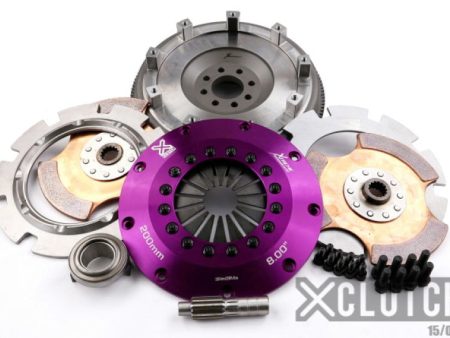 XClutch 02-06 Mini Cooper S 1.6L 8in Twin Solid Ceramic Clutch Kit on Sale