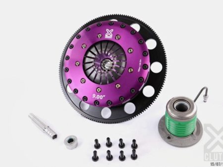 XClutch 05-10 Ford Mustang GT 4.6L 9in Twin Solid Ceramic Clutch Kit For Sale