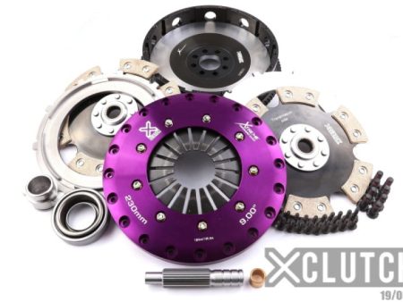 XClutch 91-98 Nissan 180SX S13 2.0L 9in Twin Solid Ceramic Clutch Kit Online Sale