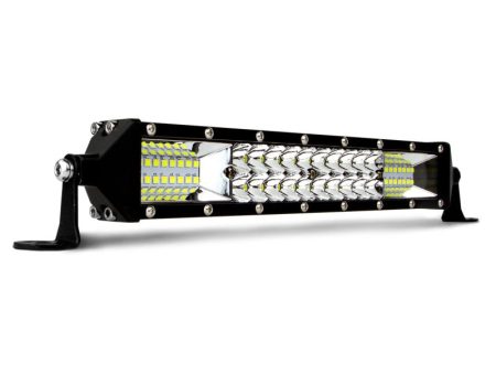 XK Glow 2-in-1 LED Light Bar w  Pure White and Hunting Green Flood and Spot Work Light 10In For Sale