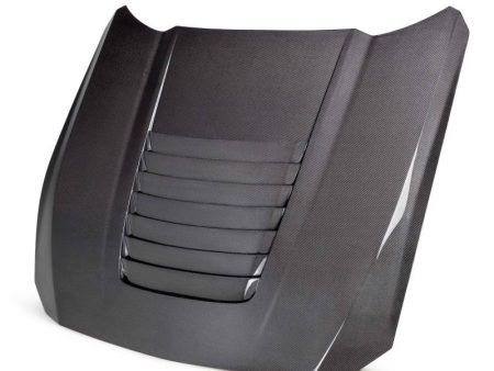 Anderson Composites 2024 Ford Mustang S650 Double-Sided Carbon Fiber Hood Supply