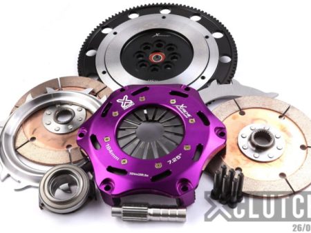 XClutch 97-01 Acura Integra RS 1.8L 7.25in Twin Solid Ceramic Clutch Kit Online Sale