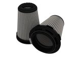 aFe MagnumFLOW Pro DRY S Air Filter 3-1 2in F x 5in B x 3-1 2in T x 6in H (Pair) Online now