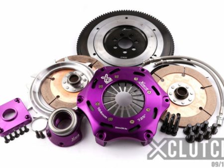 XClutch 07-17 Mitsubishi Lancer EVO X 2.0L 7.25in Twin Solid Ceramic Clutch Kit Online Hot Sale