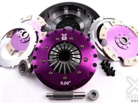 XClutch 96-04 Ford Mustang GT 4.6L 9in Twin Solid Ceramic Clutch Kit Hot on Sale