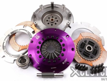 XClutch 99-02 Nissan Silvia S15 2.0L 8in Twin Sprung Ceramic Clutch Kit Discount