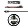 XK Glow Chrome Bezel 5.75in XKchrome LED headlight For Discount