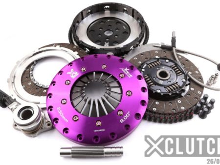 XClutch 13-18 Ford Focus ST 2.0L 9in Twin Sprung Organic Clutch Kit Supply