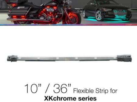 XK Glow 10in Multi Color Flexible Strip for XKchrome & 7 Color Series For Sale