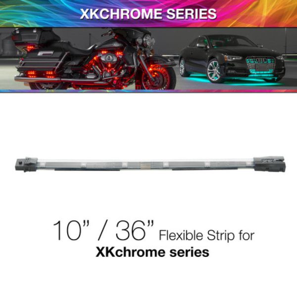 XK Glow 10in Multi Color Flexible Strip for XKchrome & 7 Color Series For Sale