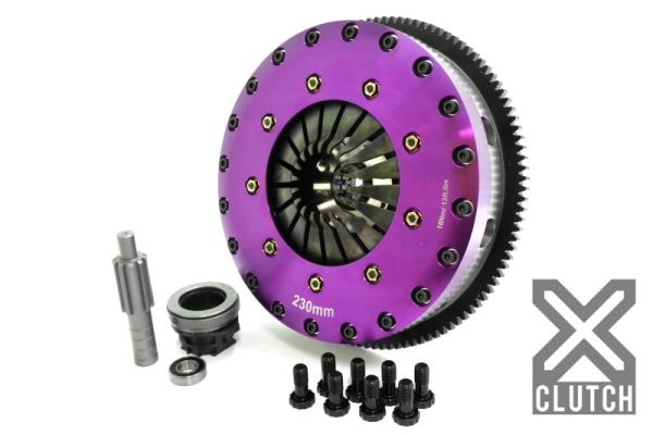 XClutch 01-03 BMW 325Ci Base 2.5L 9in Twin Solid Organic Clutch Kit Online Hot Sale