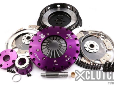 XClutch 99-02 Nissan Skyline GT-R 2.6L 9in Twin Solid Ceramic Clutch Kit Discount