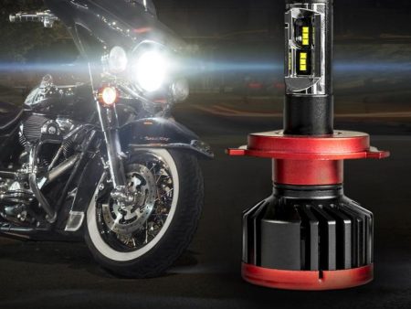 XK Glow H4 Motorcycle-25W High Low Headlight Bulb w  Built-in Driver 2nd Gen Sale