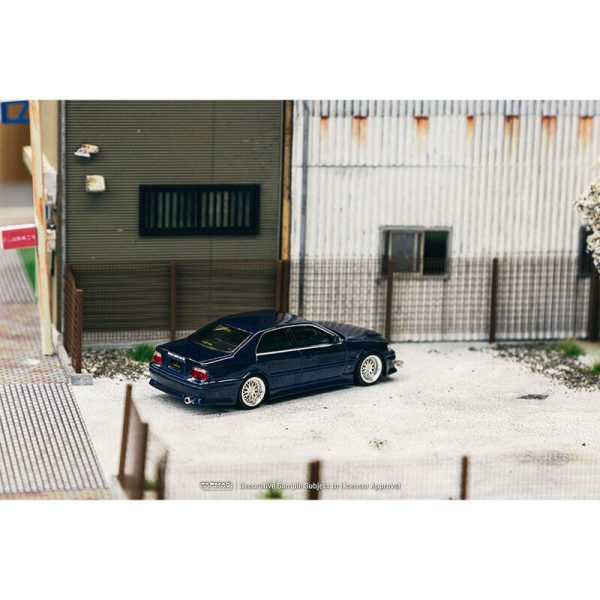 Tarmac Vortex Toyota Chaser JZX100 Blue Metallic Online Hot Sale