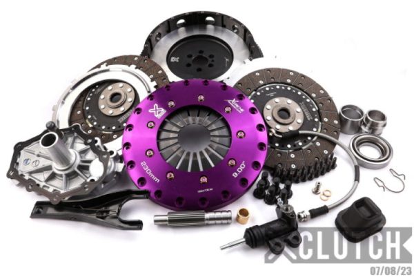 XClutch 01-02 Nissan Pathfinder SE 3.5L 9in Twin Solid Organic Clutch Kit For Cheap